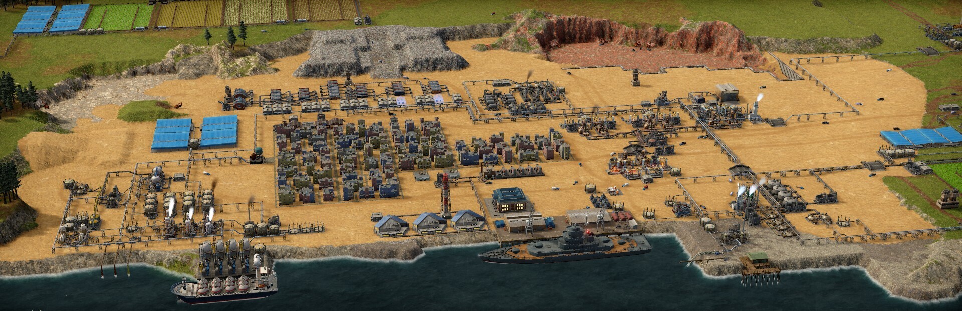 Image of an island from our discord member - PopularBoat. Building a pyramid of trash as a real commitment to the people on the island - this one is made out of plastic so will last much longer than the ones in Giza.