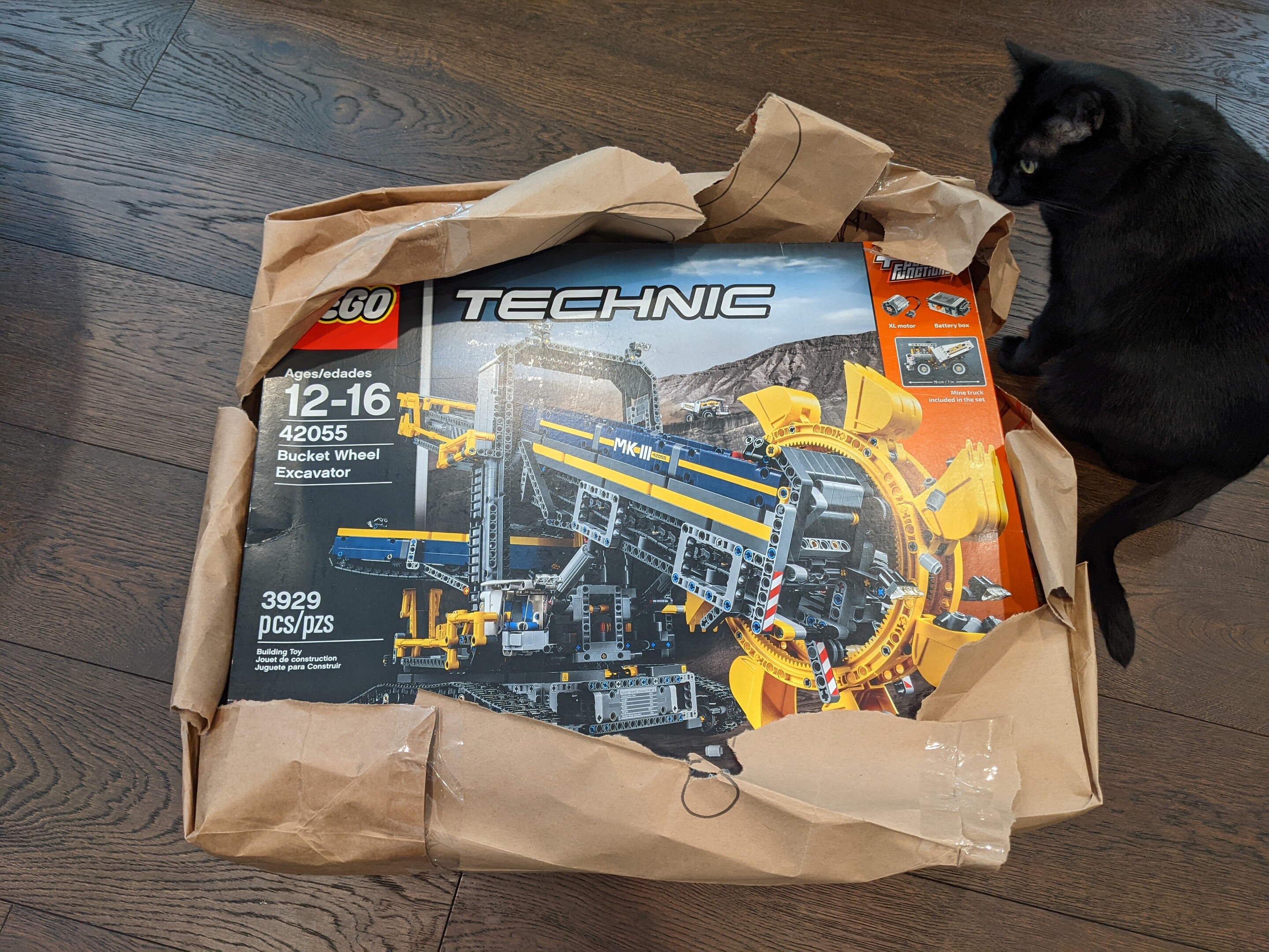 The mysterious box is now open, but it is unclear when Captain Marek will get enough free time to actually build it, as it looks like a multi-day build.